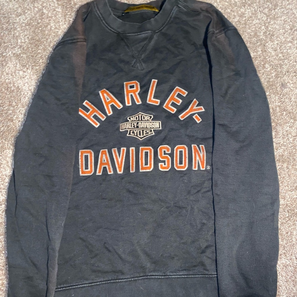 VINTAGE Harley Davidson Crew Neck